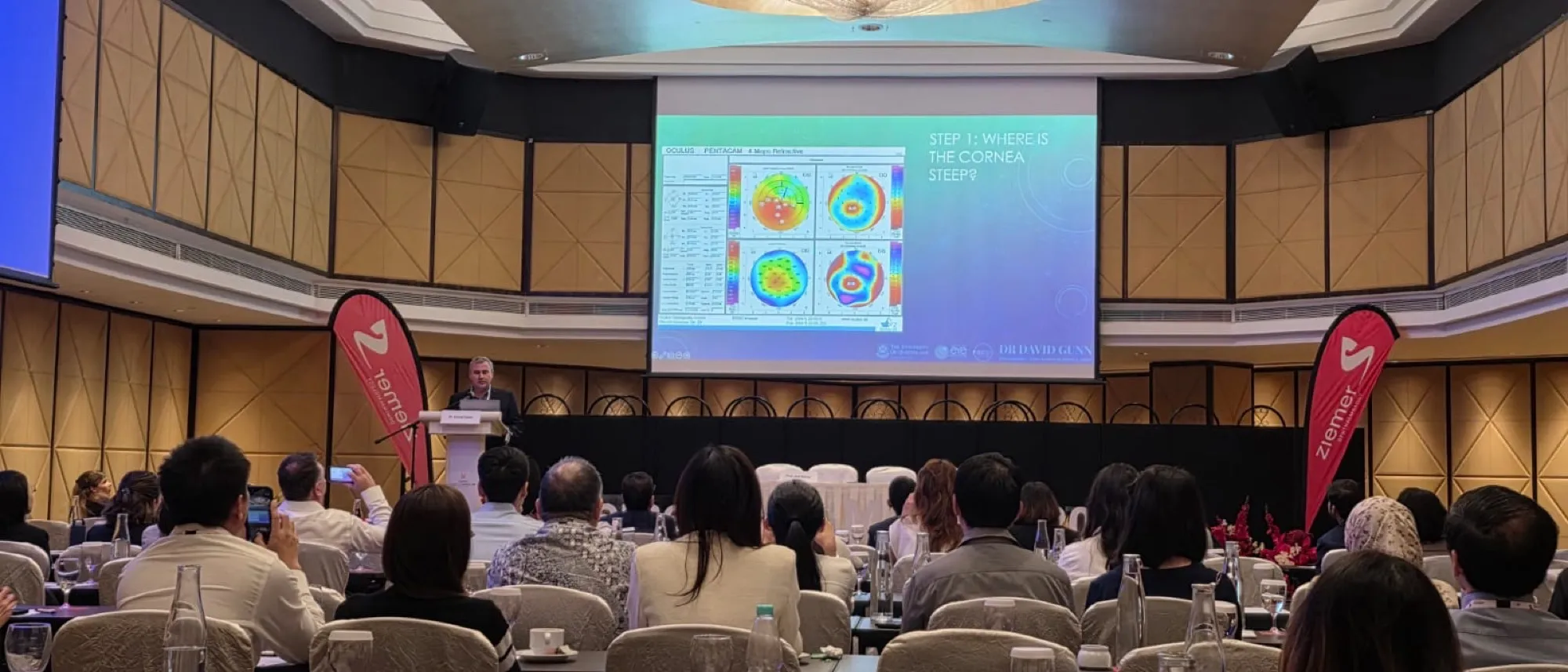 A full room during the Femto CAIRS planning talk at the Ziemer Asian User Meeting 2026.