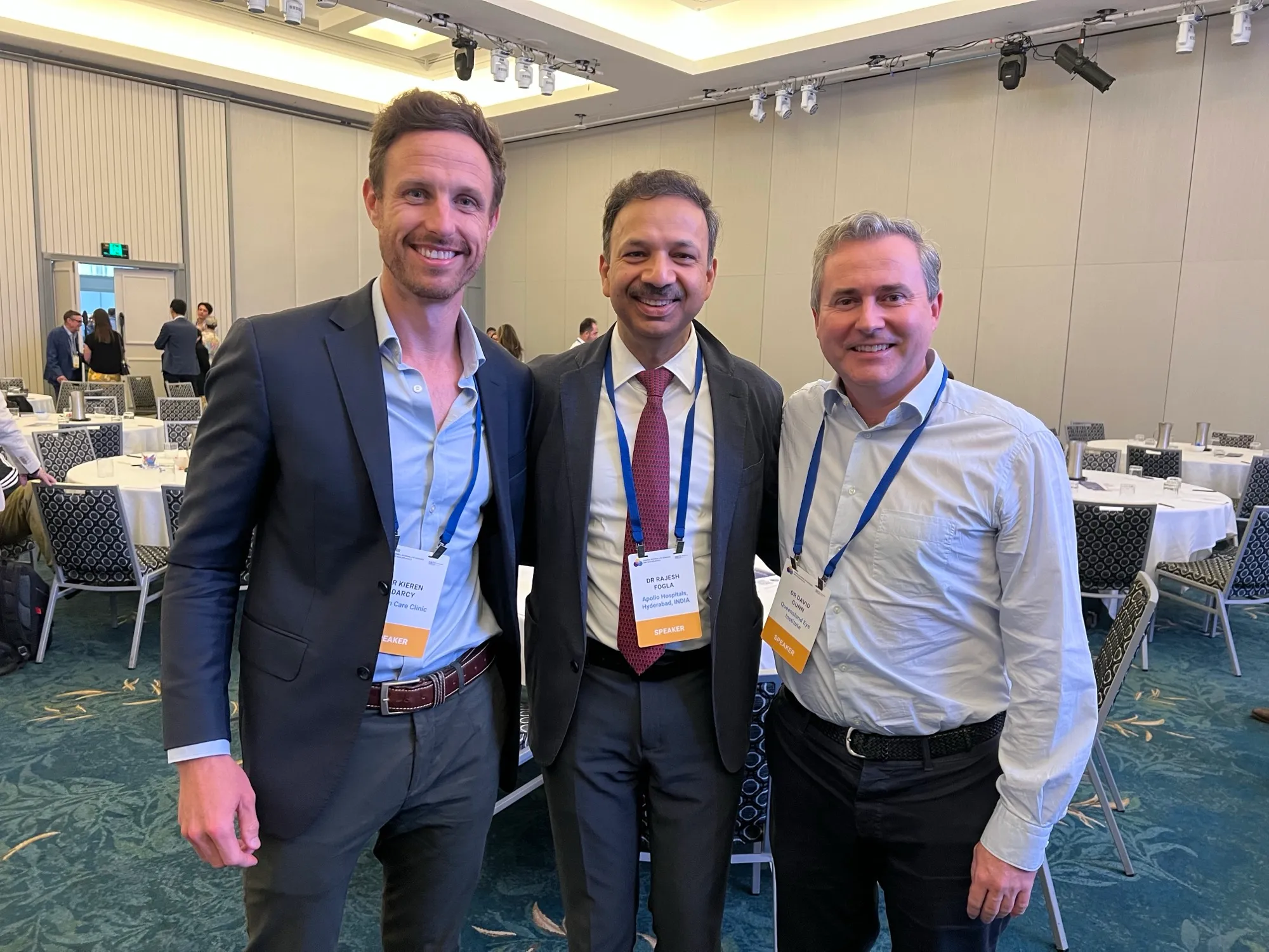 Cornea session speakers at the RANZCO Queensland Branch Annual Scientific Meeting 2025.
