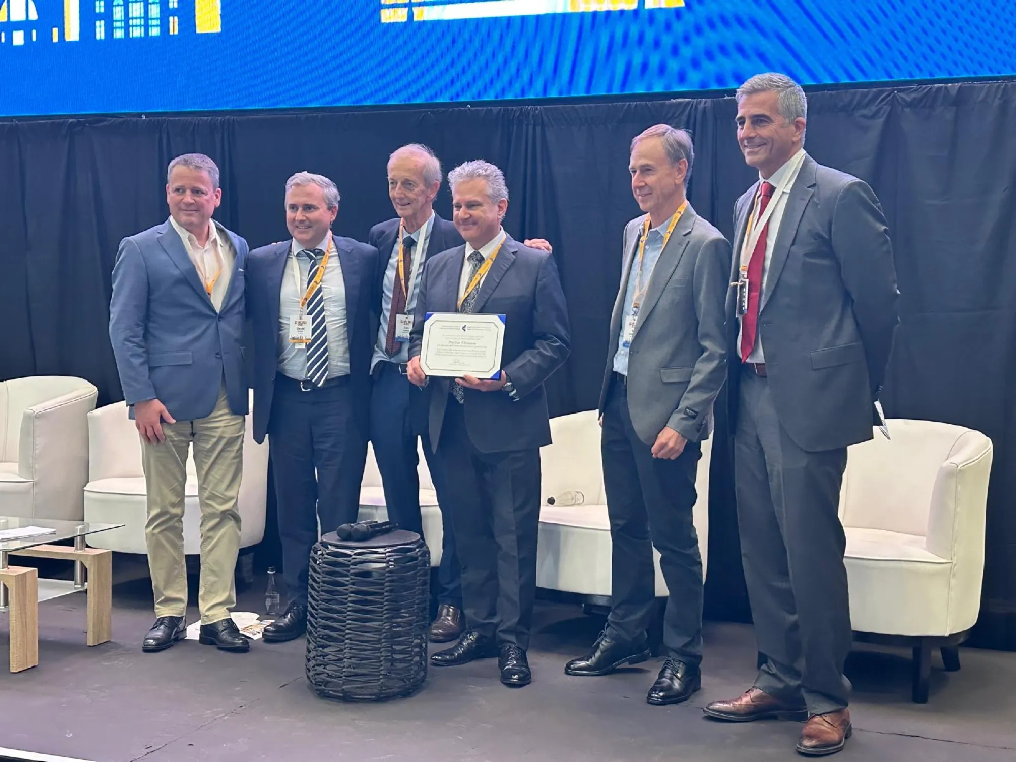 Faculty on stage at the 21st SASCRS International Congress in Johannesburg, February 2026.